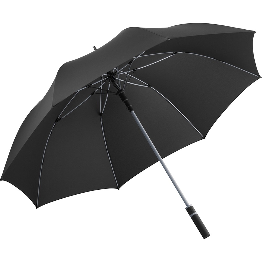 AC golfparaplu FARE®-stijl - black-grey