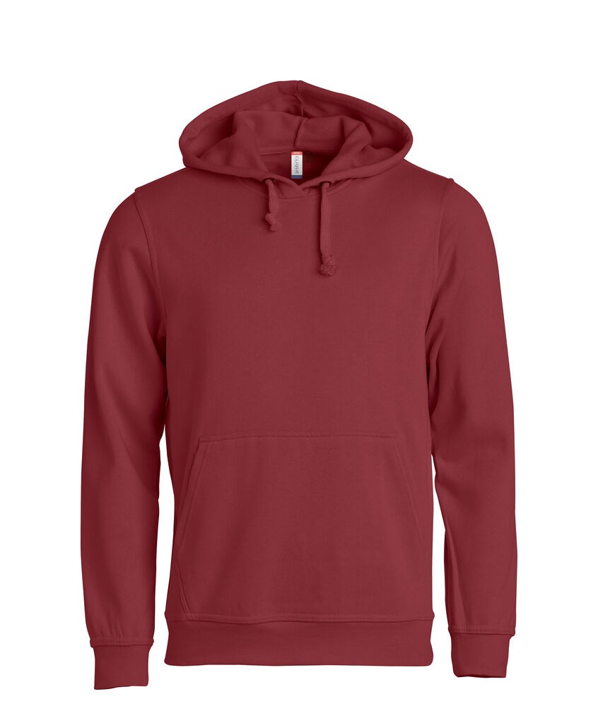 Clique - Basic Hoody - bordeaux