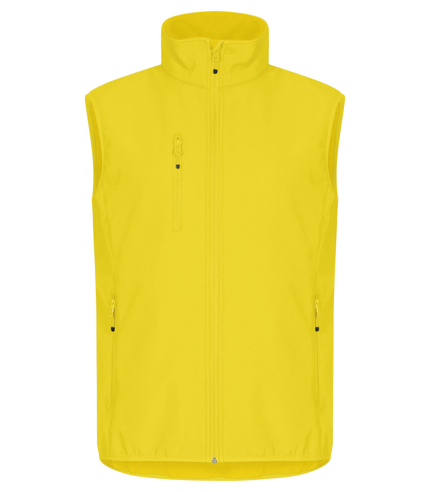 Clique - Classic Softshell Vest - Lemon