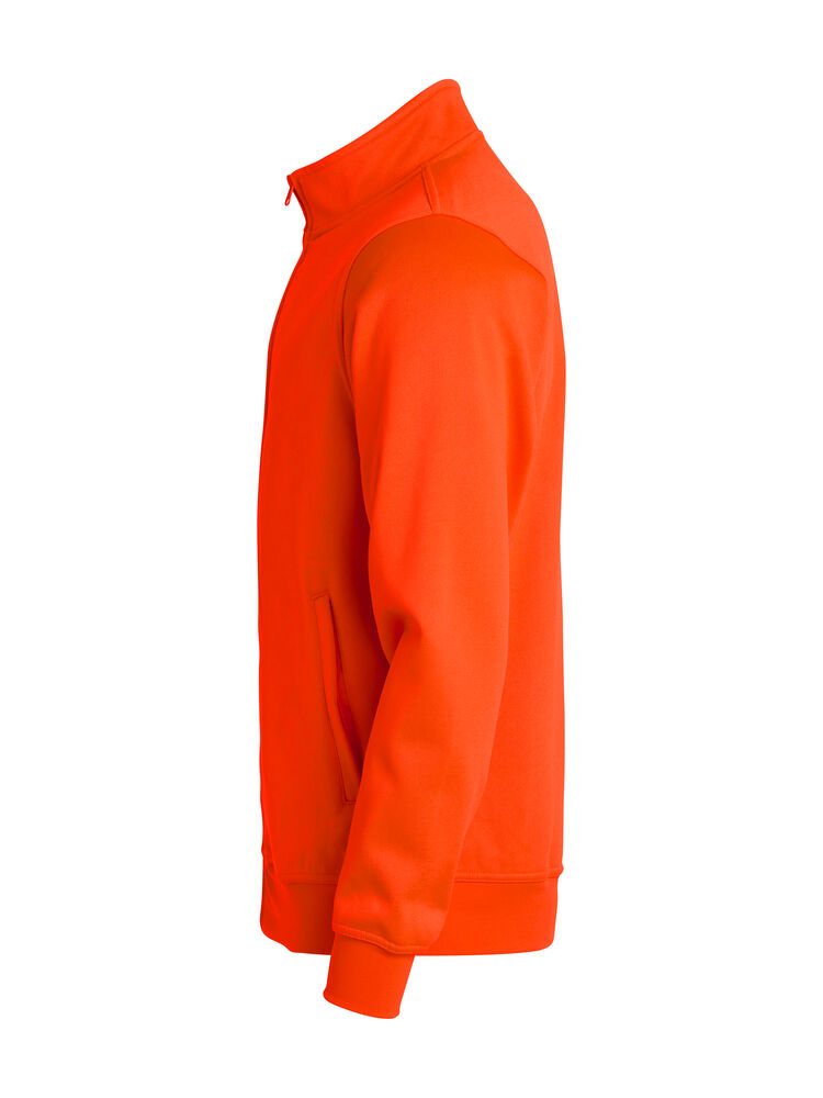 Clique - Basic Cardigan Junior Signaal-oranje 100
