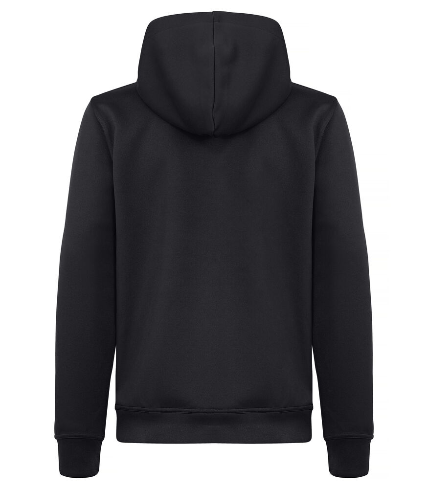 Clique - Basic Active Hoody Junior Zwart 100