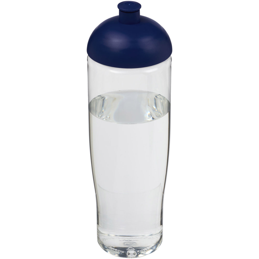H2O Active® Tempo 700 ml bidon met koepeldeksel - Transparent, Blauw