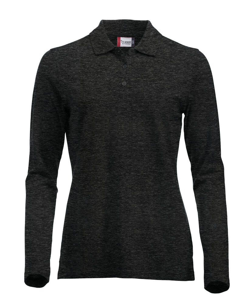 Clique - Classic Marion L/S - Antraciet Melange