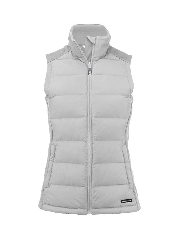 Cutter & Buck - Oak Harbor Vest Dames - Zilver