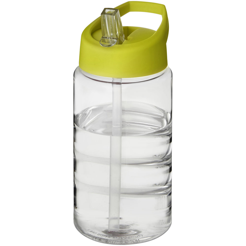 H2O Active® Bop 500 ml sportfles met tuitdeksel - Transparent, Lime