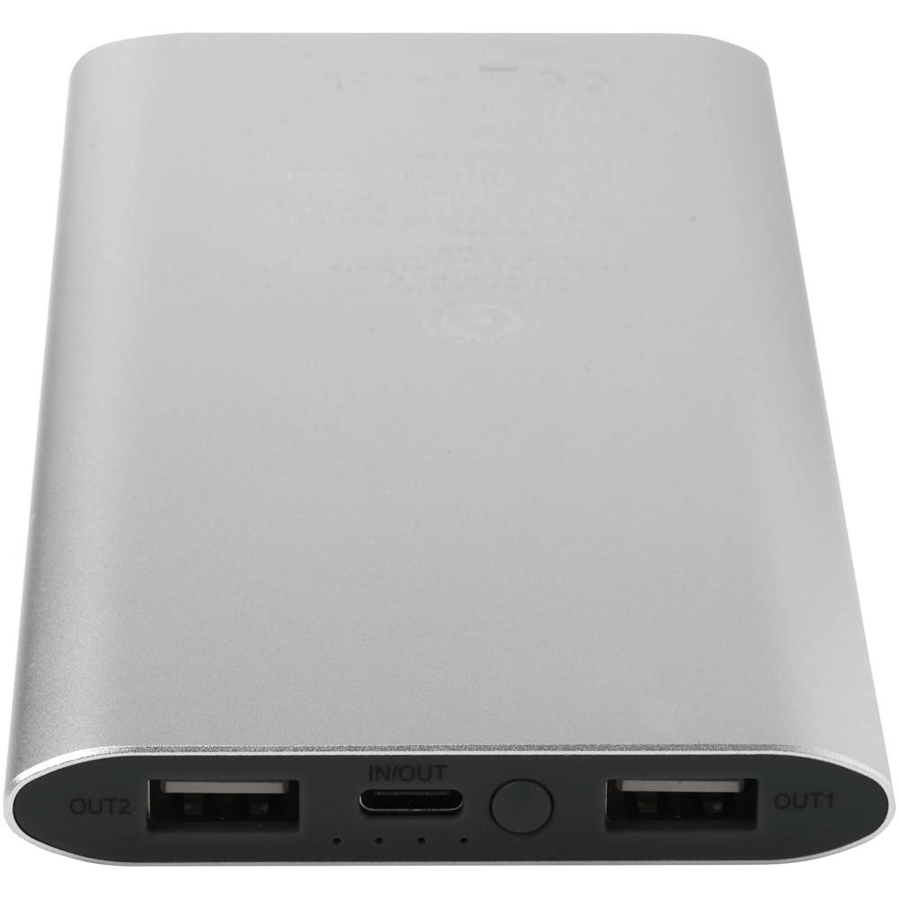 Juice type-C draadloze powerbank van 8000 mAh van gerecycled aluminium