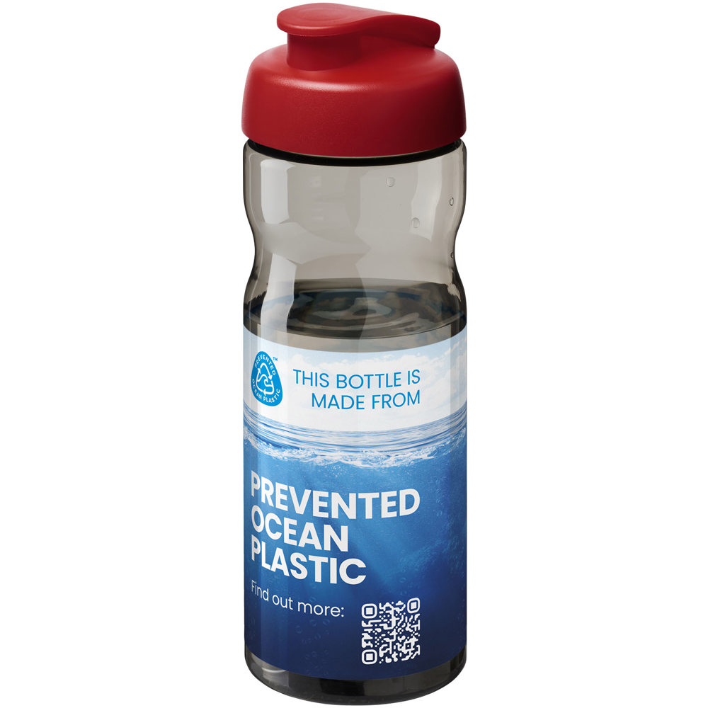 H2O Active® Eco Base drinkfles van 650 ml met klapdeksel
