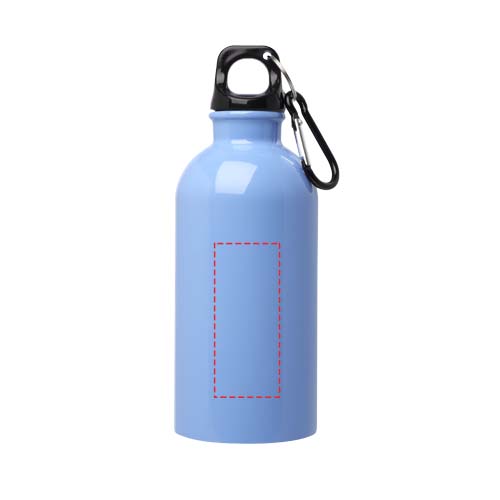 Oregon 400 ml RCS gecertificeerde enkelwandige roestvrijstalen waterfles met karabijnhaak