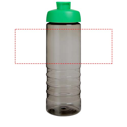 H2O Active® Eco Treble 750 ml drinkfles met klapdeksel