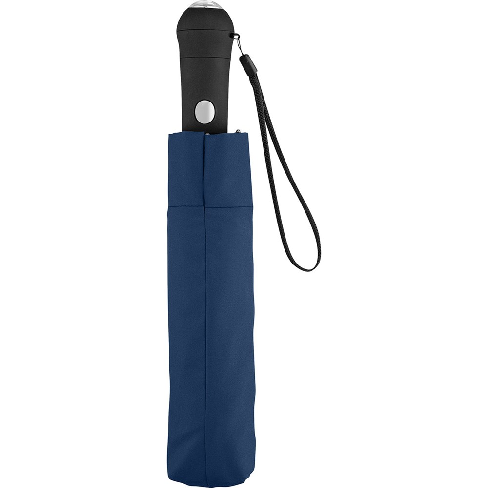 AC-zakparaplu Safebrella® LED - marineblauw