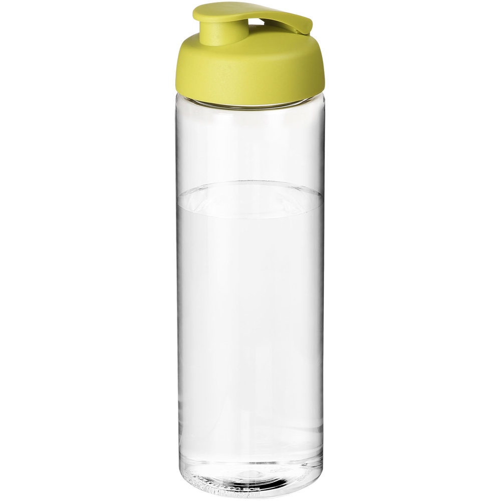 H2O Active® Vibe 850 ml sportfles met kanteldeksel - Transparent, Lime