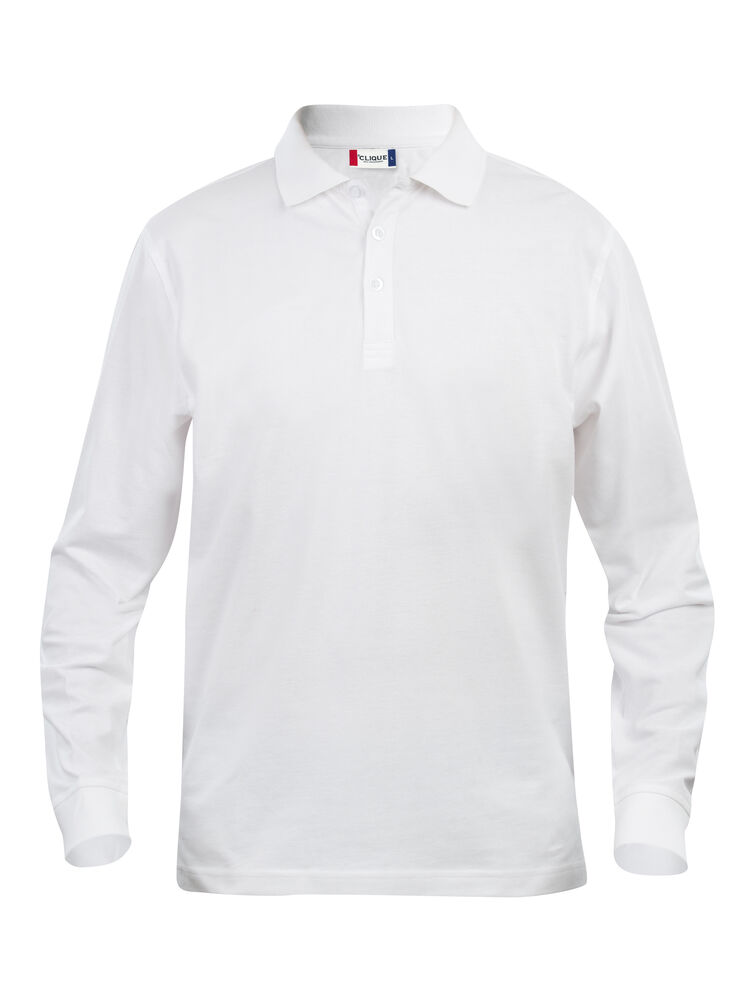 Clique - Classic Lincoln L/S - Wit