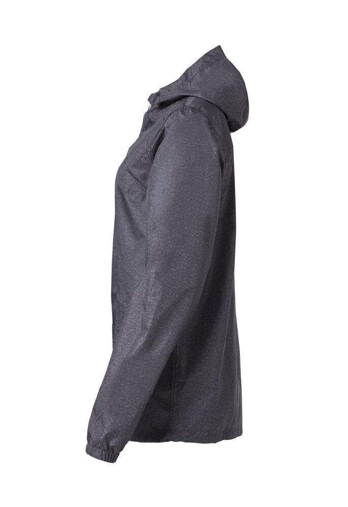 Clique - Basic Rain Jacket Antraciet Melange L