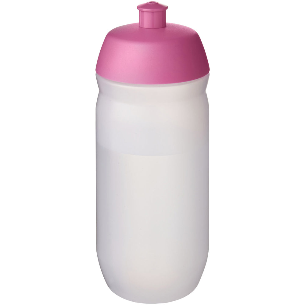 HydroFlex™ Clear knijpfles van 500 ml - Roze, Mat helder
