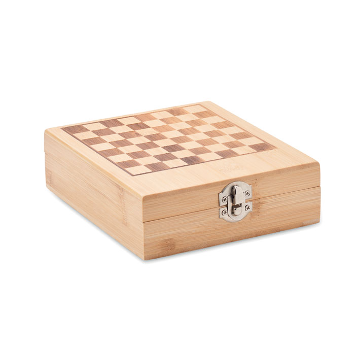 CHESSET - Schaakbord wijn set