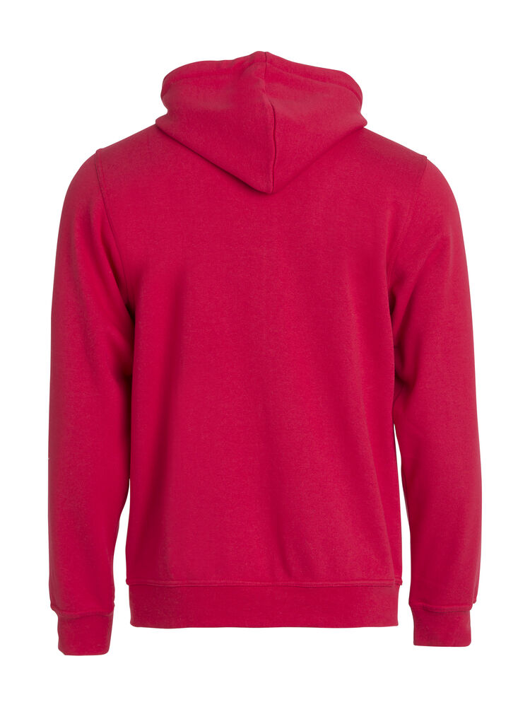 Clique - Basic Hoody Full Zip Rood S