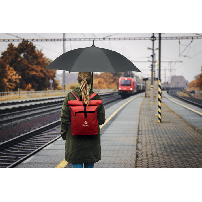 IREA - 600D polyester rolltop rugzak