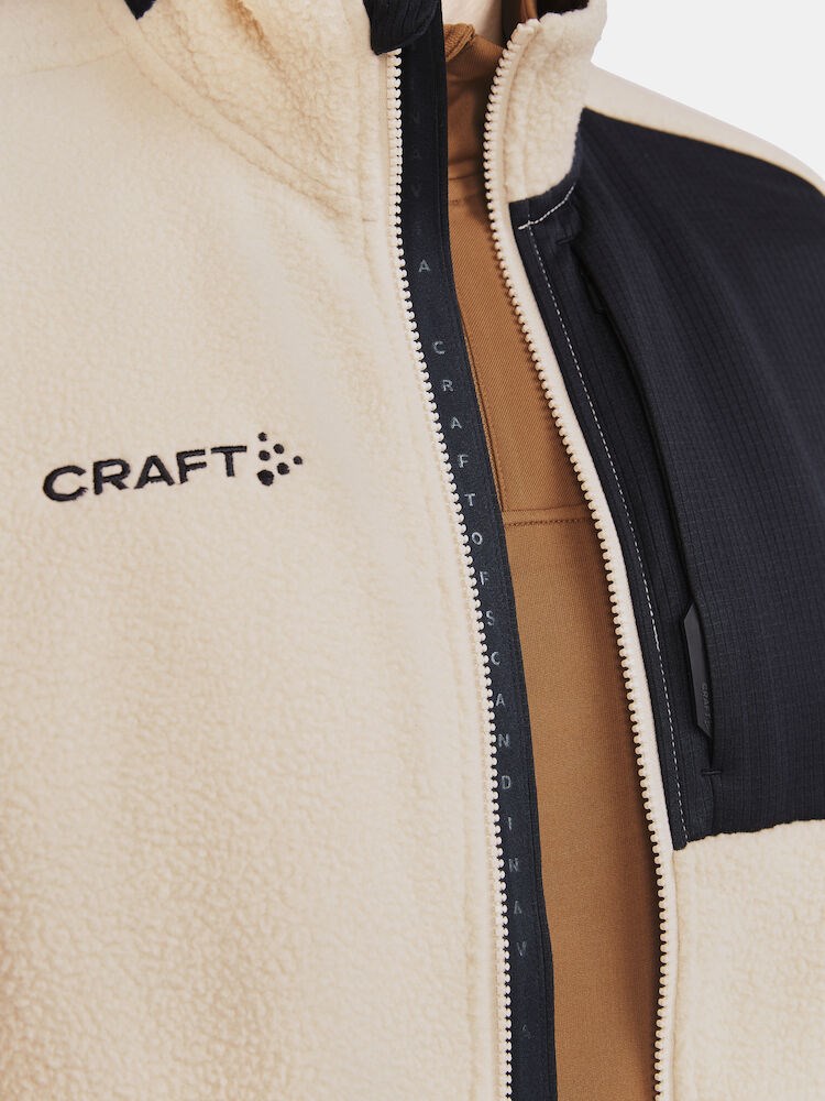 Craft - ADV Explore Pile Fleece Vest M Ecru-Black L