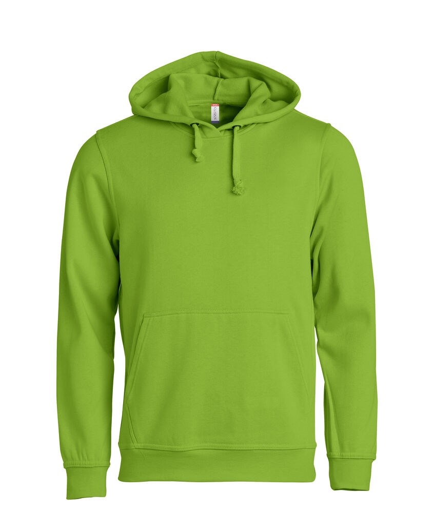 Clique - Basic Hoody - Licht-groen
