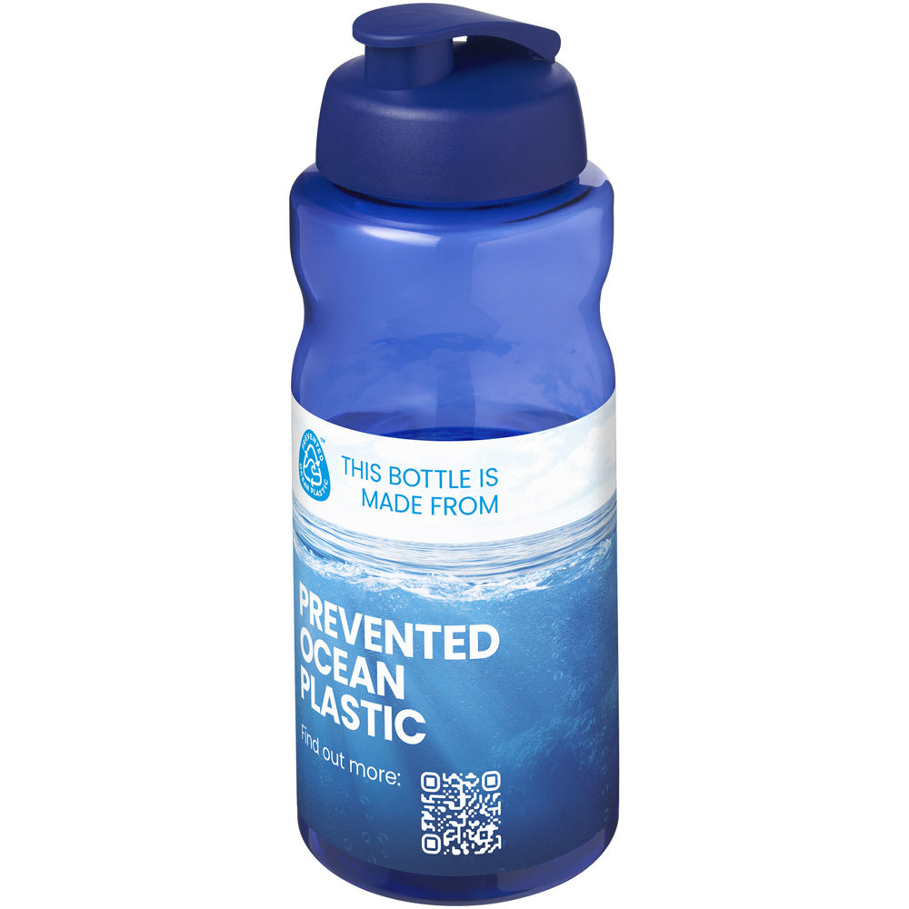 H2O Active® Eco Big Base 1 l drinkfles met klapdeksel
