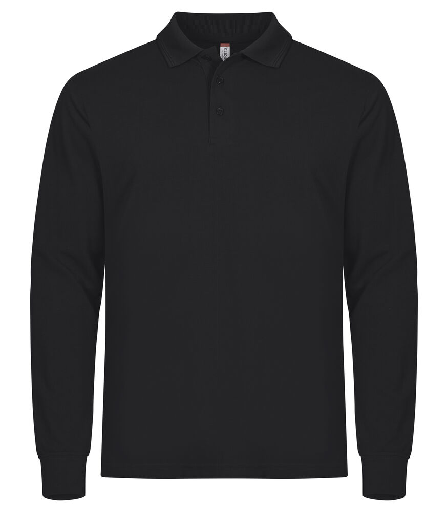 Clique - Manhattan L/S - Zwart