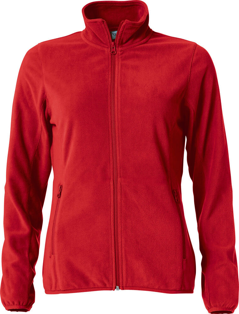 Clique - Basic Micro Fleece Jacket Women - Rood