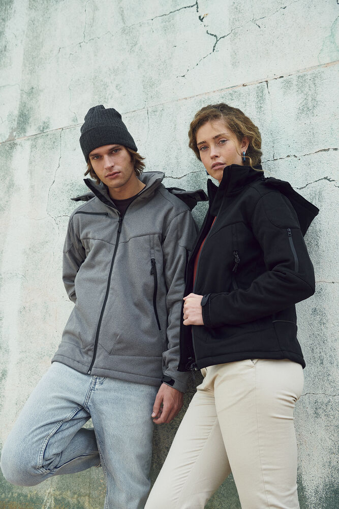 Clique - Grayland Antraciet Melange S