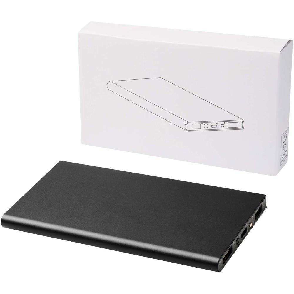 Plate 8000 mAh aluminium powerbank