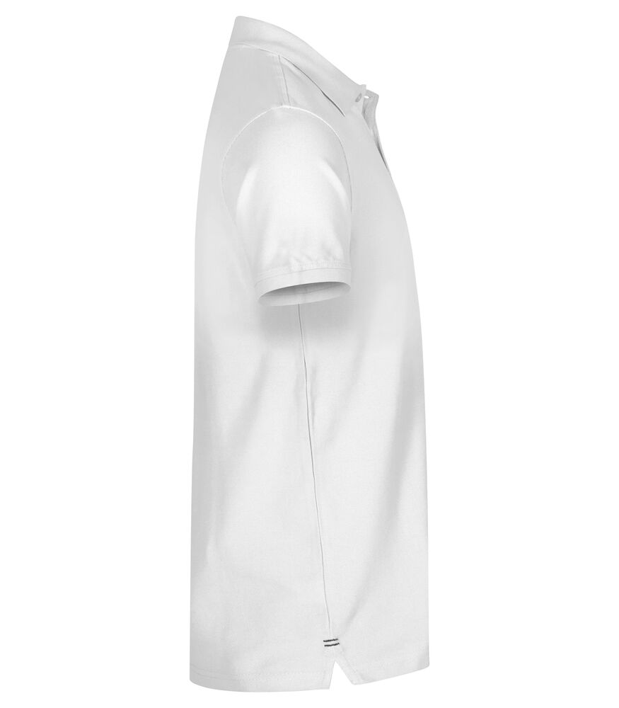 Clique - Heavy Premium Polo Wit XXL