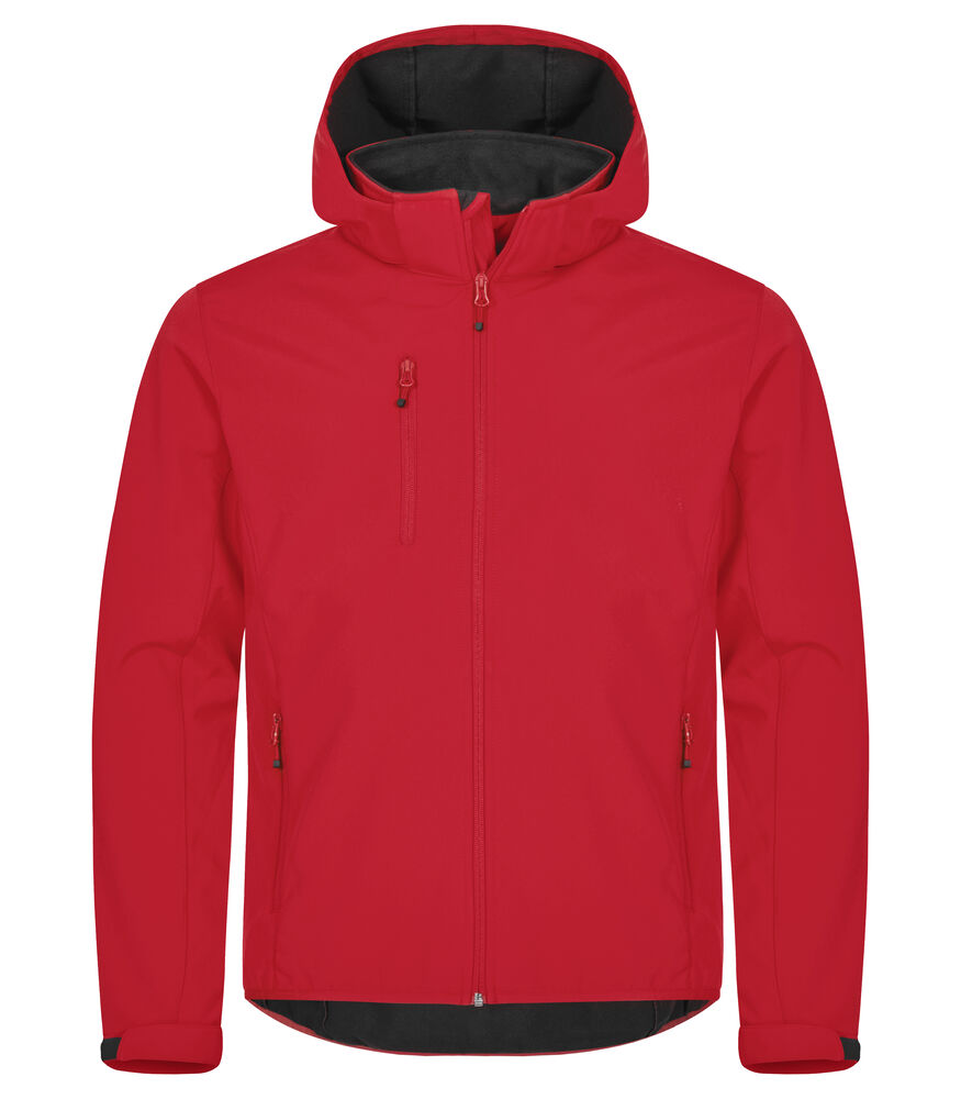 Clique - Classic Softshell Hoody - Rood
