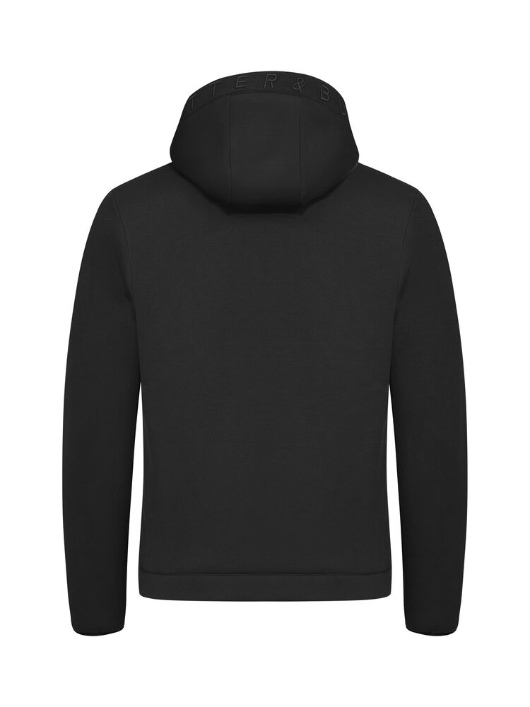 Cutter & Buck - Pemberton Hood Heren Zwart 3XL