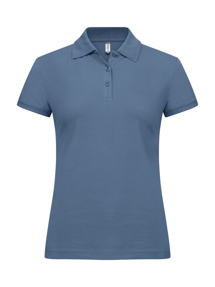 Clique - Classic Marion S/S Licht khaki XS - Staalblauw