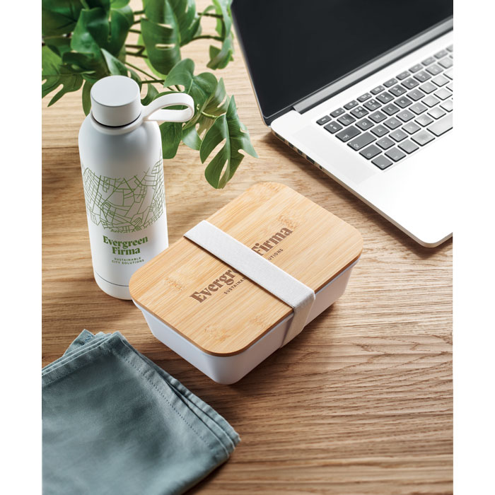 EMERALD SET - Cadeauset lunchbox en fles