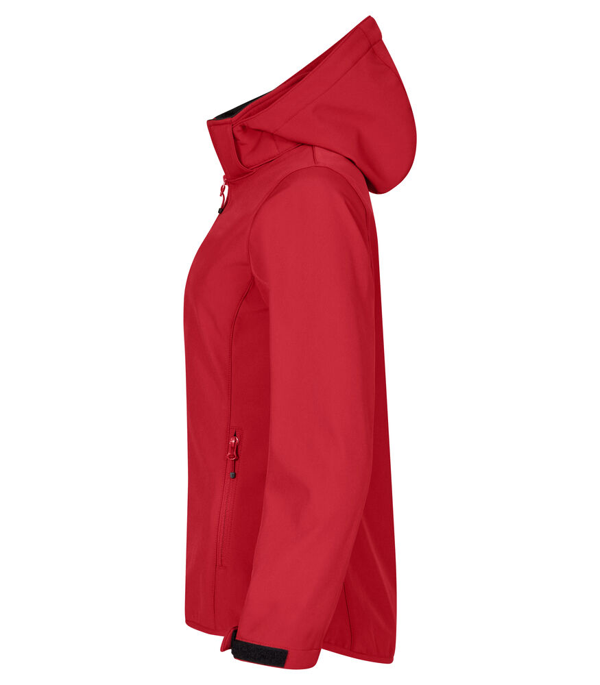 Clique - Classic Softshell Hoody Women Rood L