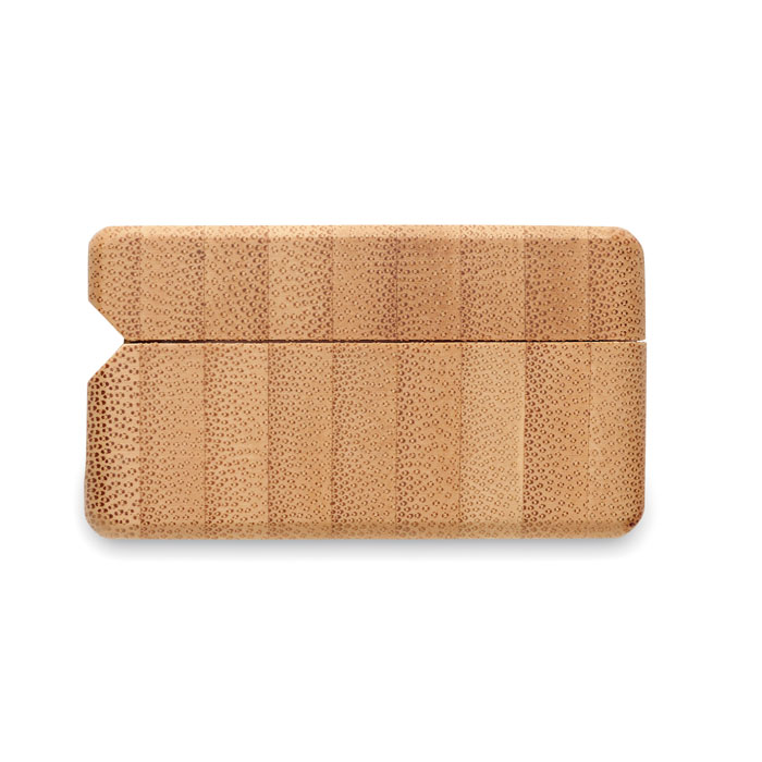 OREBAM - TWS oordopjes in bamboe doosje