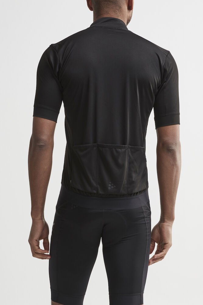 Craft - CORE Essence Jersey Tight Fit M Black S