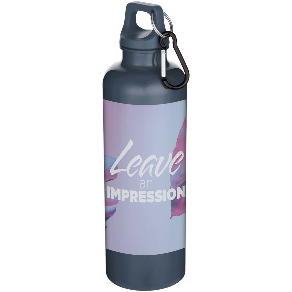 Oregon 750 ml effen RCS gerecycleerde plastic drinkfles met karabijnhaak