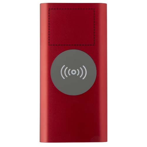 Juice type-C draadloze powerbank van 8000 mAh van gerecycled aluminium