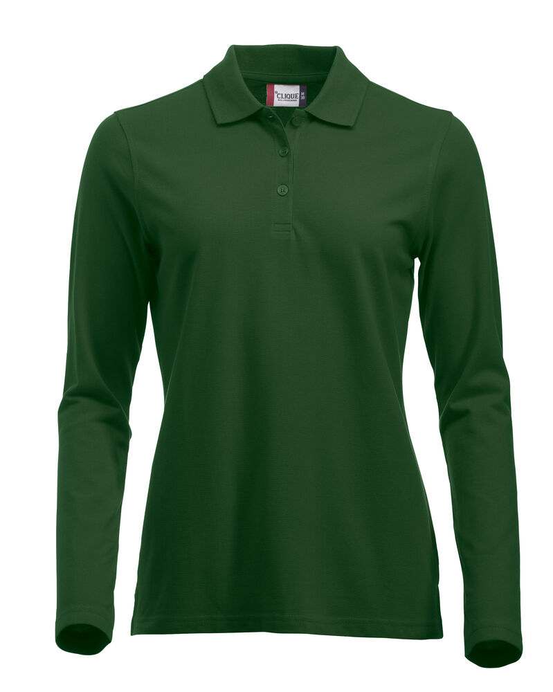 Clique - Classic Marion L/S - Flessen-groen