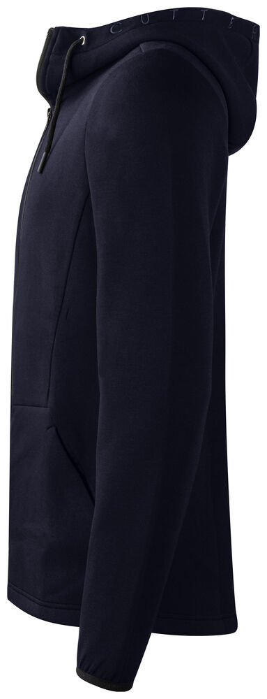 Cutter & Buck - Pemberton Hood FZ Heren Dark Navy 3XL