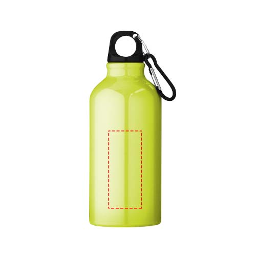 Oregon 400 ml aluminium waterfles met karabijnhaak