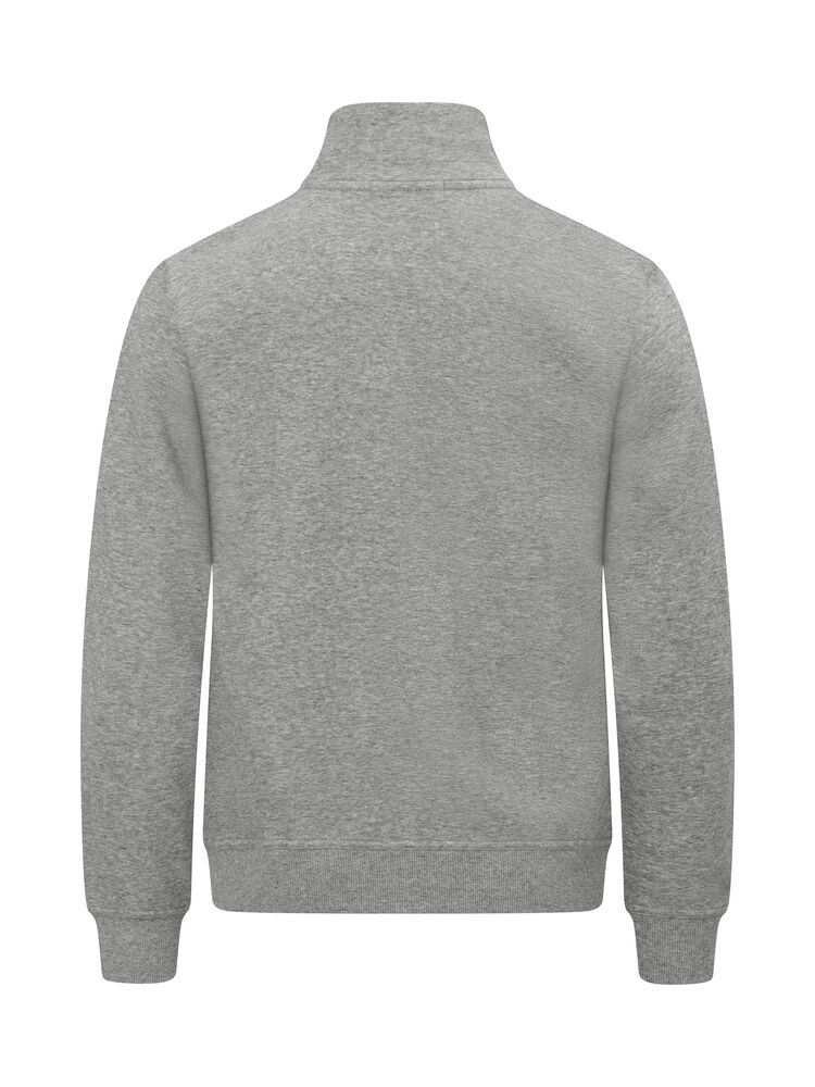 Clique - Basic Cardigan Grijs-melange 4XL