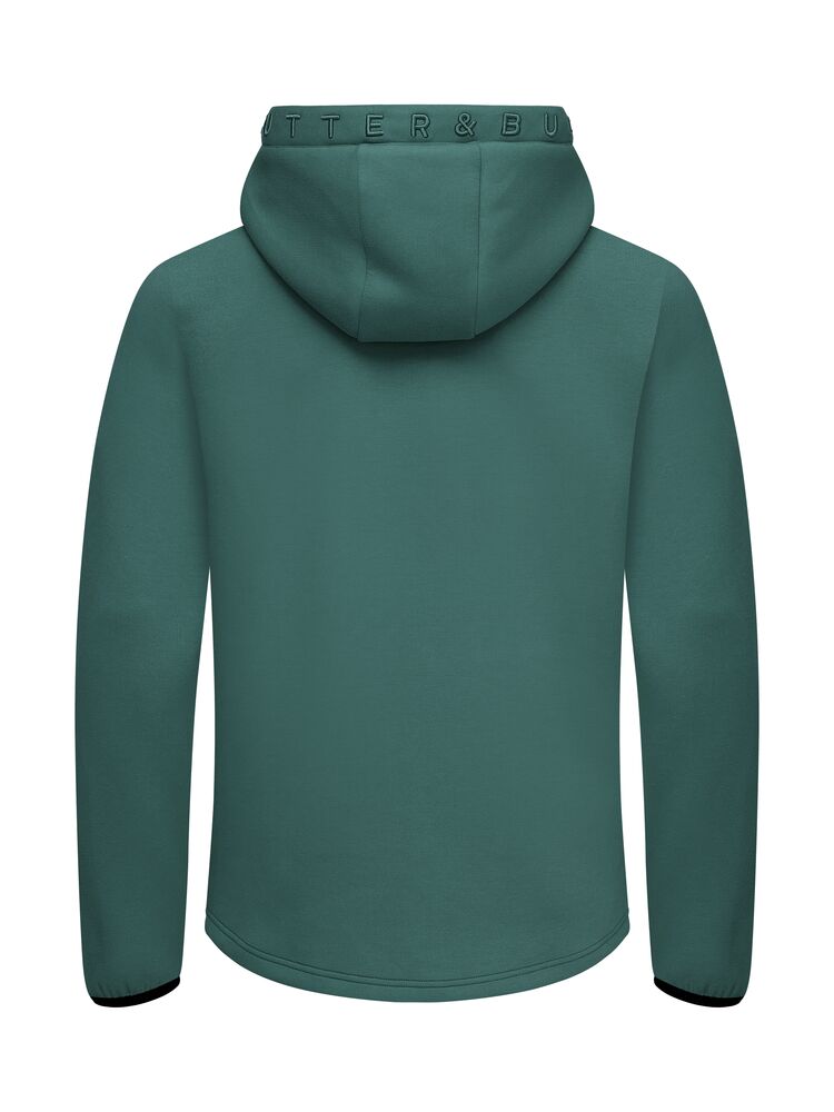 Cutter & Buck - Pemberton Hood FZ Heren Dennengroen XL