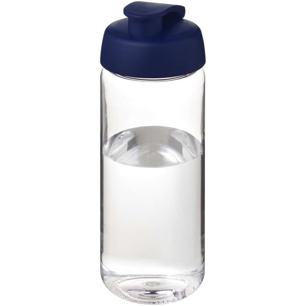 H2O Active® Octave Tritan™ 600 ml sportfles met klapdeksel - Transparant helder, Blauw
