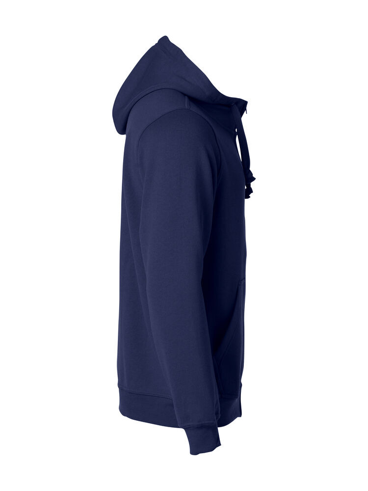 Clique - Basic Hoody Full Zip Dark Navy 4XL