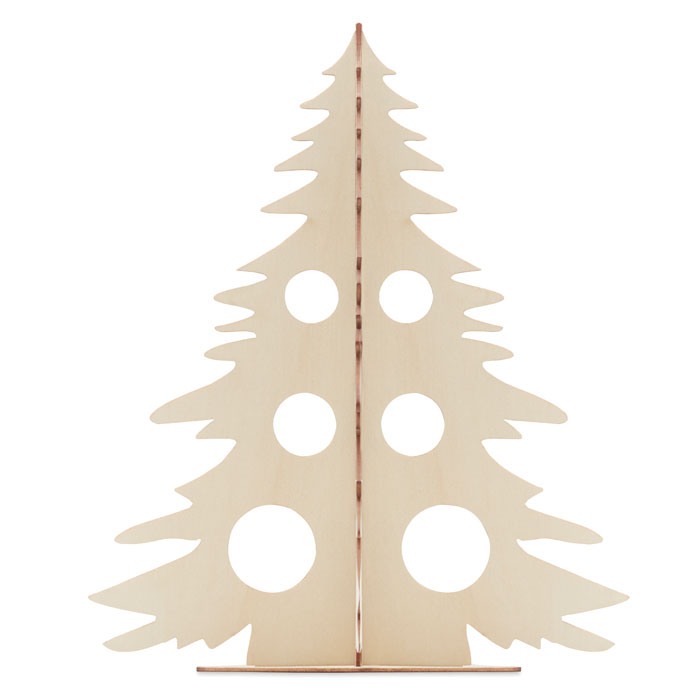 TREE AND PAINT - DIY houten kerstboom