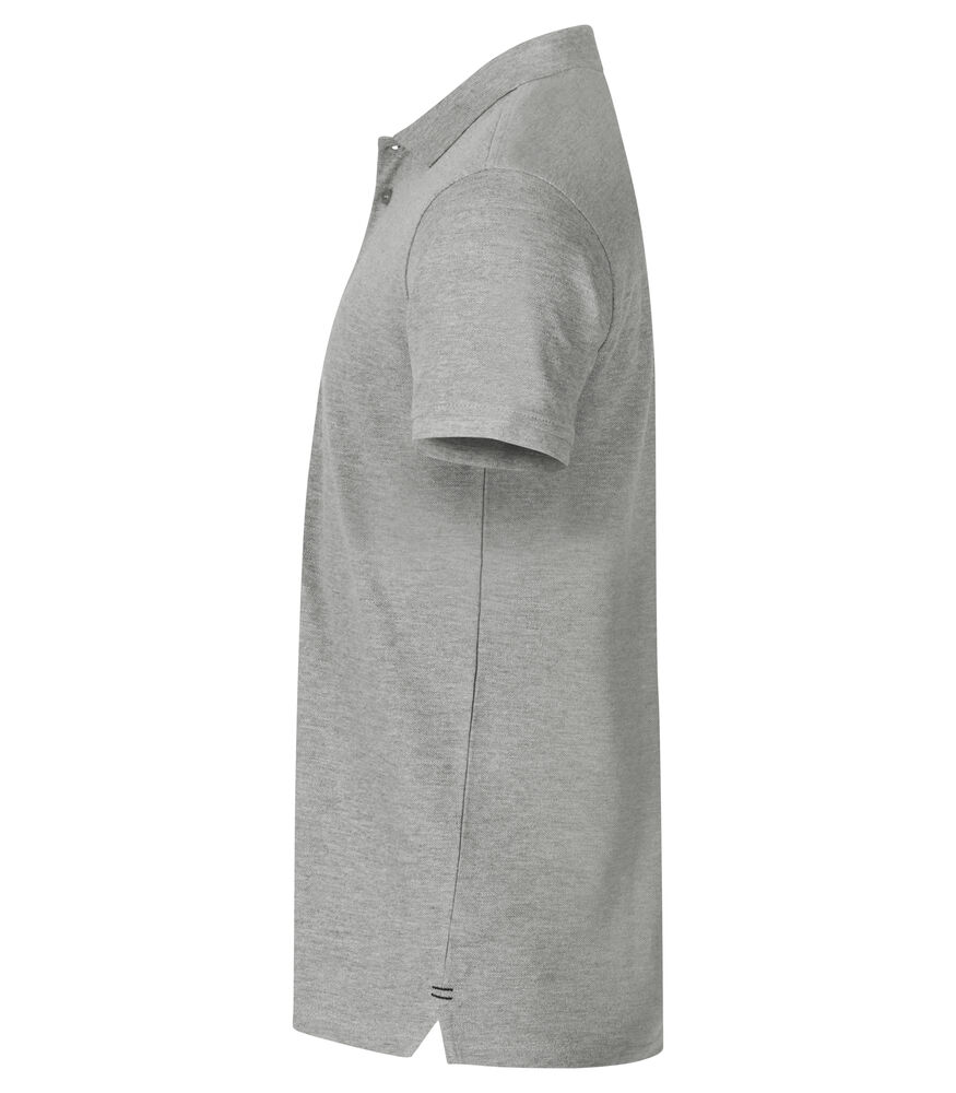 Clique - Heavy Premium Polo Grijs-melange 3XL