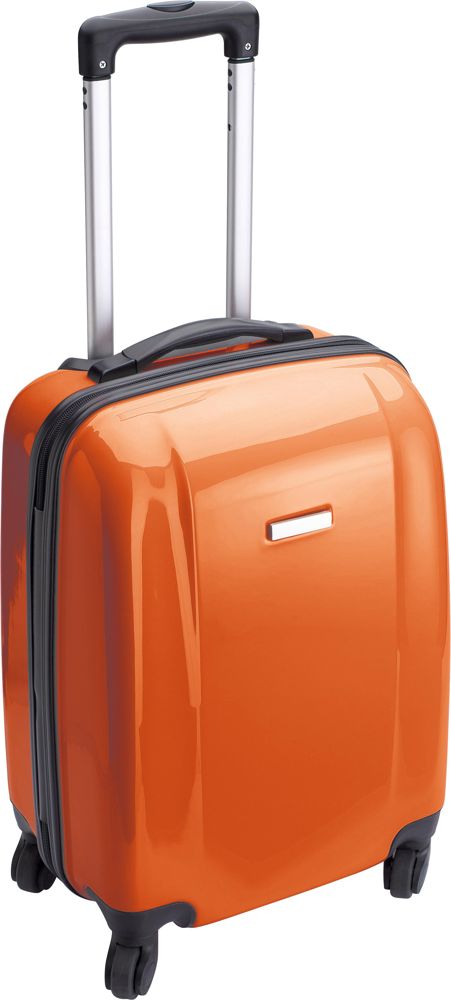 PC en ABS trolley Verona - Oranje