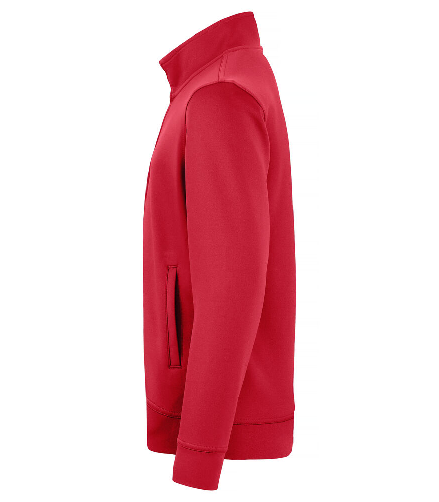 Clique - Basic Active Cardigan Junior Rood 140