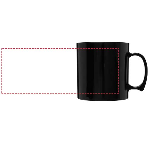 Standard 300 ml kunststof mok